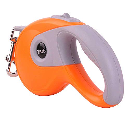 Corde de chien de compagnie automatique 5m sangle nylon blanche - 2