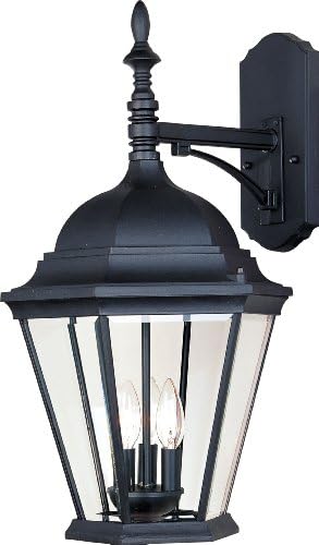 Maxim Westlake-3 Light Outdoor Wall Lantern in Mediterranean style-13 Inches Wide by 22 inches high