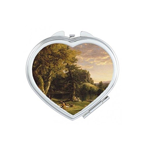 Miroir de poche chrétien et peinture classique au cœur de votre maquillage