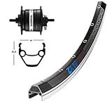 Felge: Mavic XM 319 Bike-Parts Unisex – Erwachsene V-Rad 75Nabend DHC3000 Laufrad, Silber, 1size