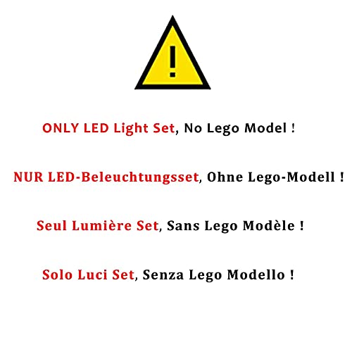 Wddspsh Rc With Sound Led Light Kit Compatible With Lego 75308 ,Building Lighting Kit For (R2-D2).(Only Led Light Kit) (Rc With Sound) #TOP1