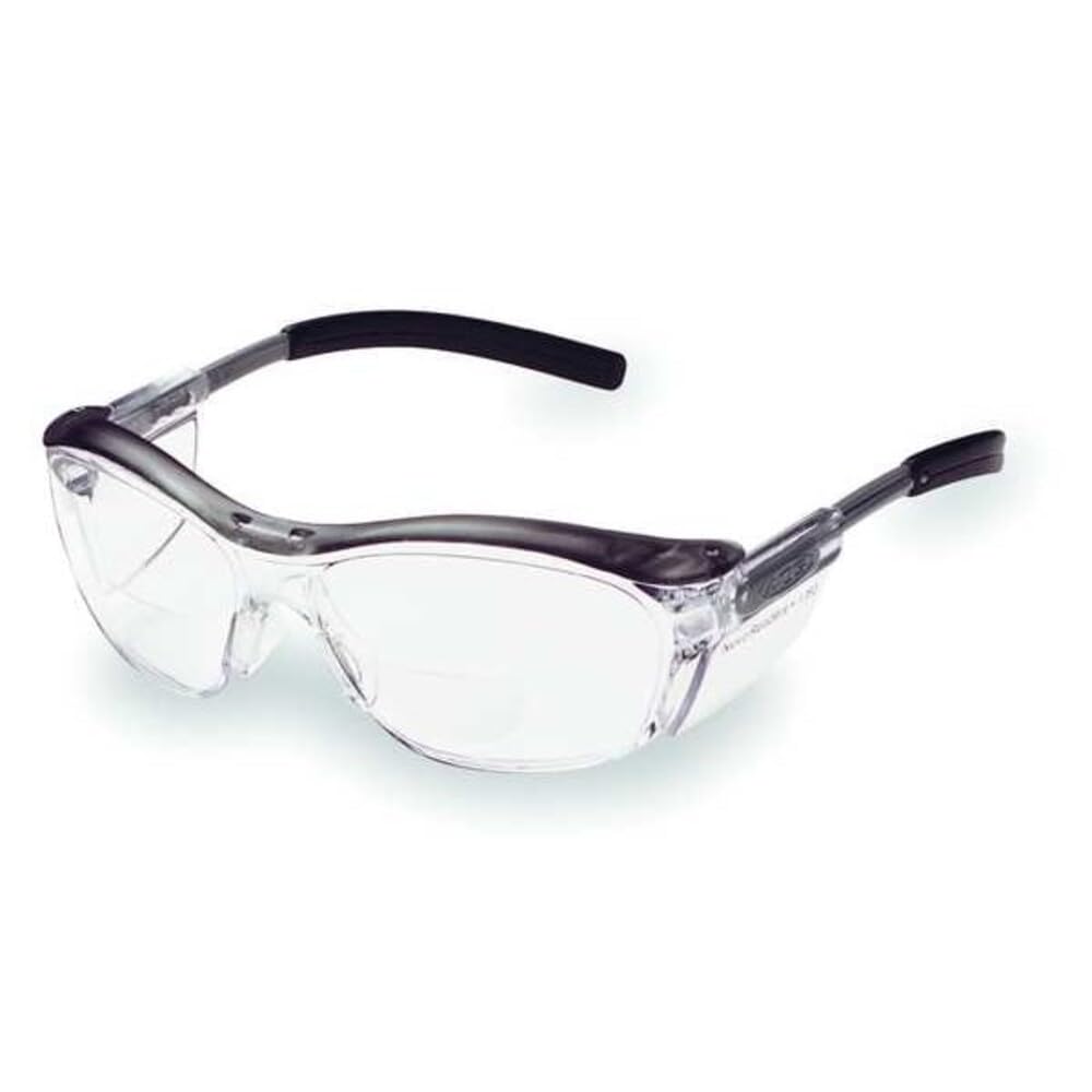 3M Okulary ochronne Nuvo Reader 11434-0000-20 przezroczyste soczewki, szara ramka, +1,5 diopter (opakowanie 1 szt.)