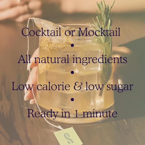 Image of SAYSO Variety Pack | Skinny Mix Includes Spicy Margarita, Cardamom Paloma, Hibiscus Cosmopolitan & Honey Rosemary Moscow Mule Craft Cocktail & Moctkail Mixers (Low-Calorie & Low Sugar), 8-Pack Assorted