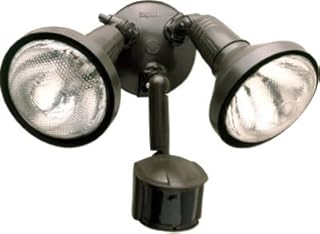 Cooper Lighting MS185R Security Floodlight, Motion-Activated, Bronze - Quantity 4