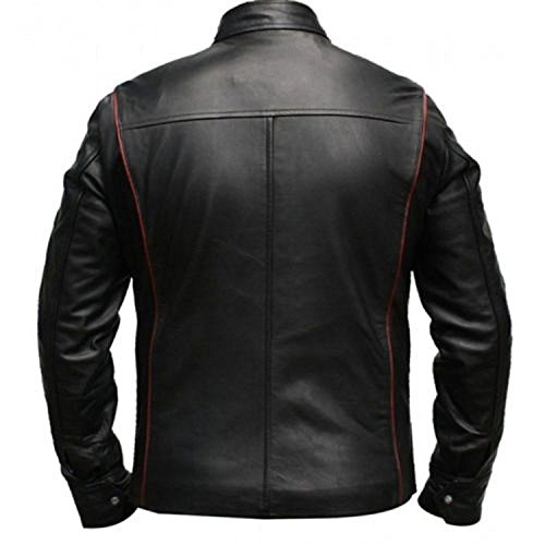 Mass Effect 3 N7 Commander Shepard Gaming Leather Jacket2