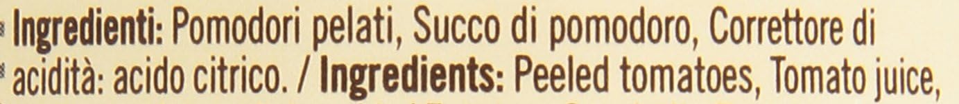 De Cecco Pomodori Pelati geschälte Tomaten 400g + Italian Gourmet Polpa 400g