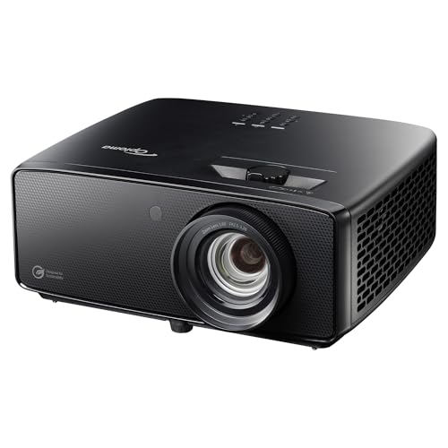 Optoma UHZ58LV - 4K UHD, 3000 Lumens, HDR10+, Laser, Compact Home Theater Projector