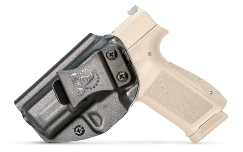 CYA Supply Co Base IWB Holster, Black, Veteran Owned, Made in USA, No Optic