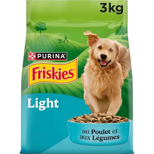 FRISKIES Croquettes Chien Light Poulet Légumes 3KG