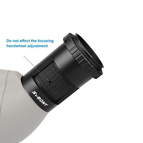Svbony Adaptateur Longue Vue M42x0.75mm T2 T-Ring Adaptateur pour 47.5mm de Diamètre Extérieur Oculaire Longue Vue Compatible avec Nikon Svbony SV13 (Compatible avec Nikon) - Image 6