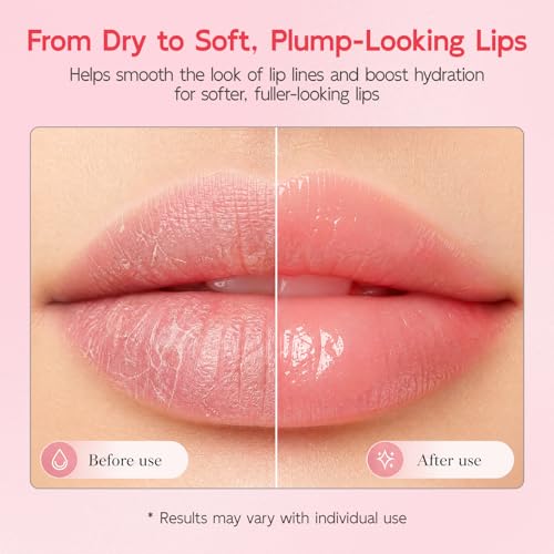 YouthVibe Lip Mask Overnight Moisturizing - Nourish & Hydrate, Antioxidants, 5% Volufiline, Vitamin E, Shea Butter, PDRN & Collagen Sleeping Lip Treatment for Dry, Chapped Lips — view 3