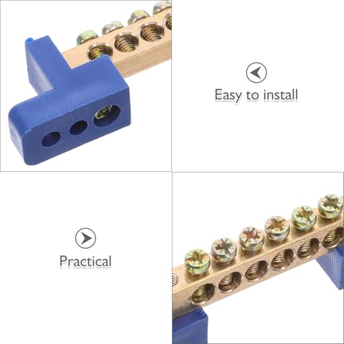 Bloque de terminales de cobre para cableado doméstico e industrial 3