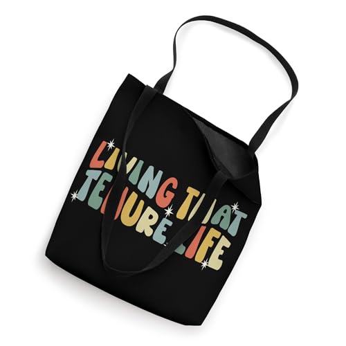 Bolsa Tote Living That Tenure Life para Profesor miniatura 2