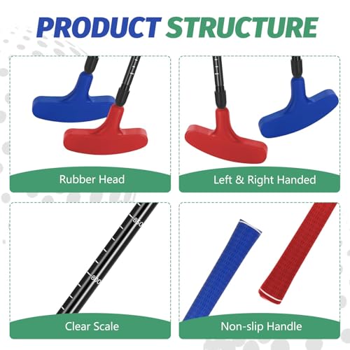 Lievermo 2-Pack Adjustable Putter