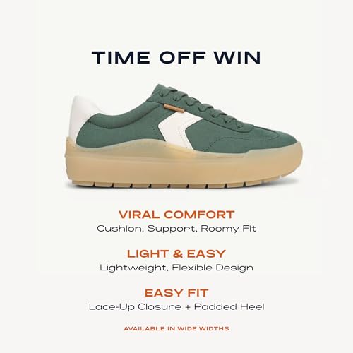 Image of Dr. Scholl's Shoes Women's Time Off Win Sneaker, Retro Sneakers for Women