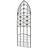 H Potter Garden Trellis for Climbing Plants Wrought Iron Metal for Vine Rose Flower 309
