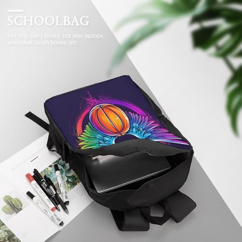Sac à dos basket-ball 3D pour vivre sa passion au collège - 5