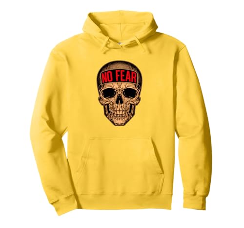 Skull NO FEAR Pullover Hoodie