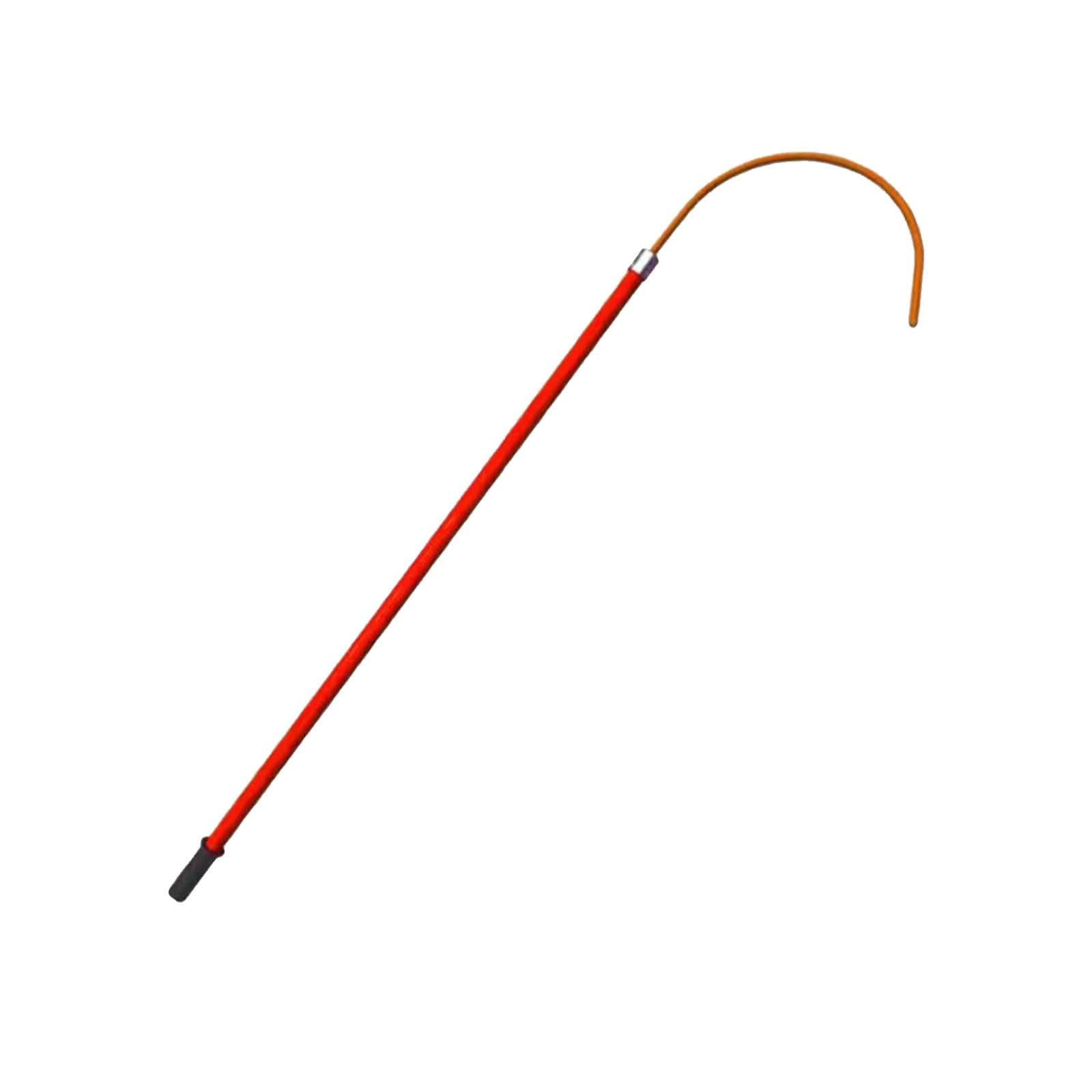 GLETSF High Voltage Insulated Rescue Hook for Electrical Safety, 35KV-110KV, Ideal for Linemen and Electricians, Includes Storage Bag, 3.0m Length (Green 1.5m/4.9ft),Green-1.5m/4.9ft
