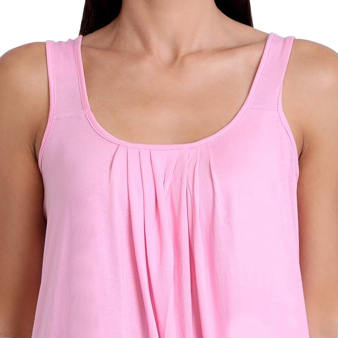 Image of TWGE Cotton Full Length Camisole for Women