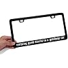 Nothing Good Starts in A Getaway Car Number Plate Frame - Car Accessories Reputation