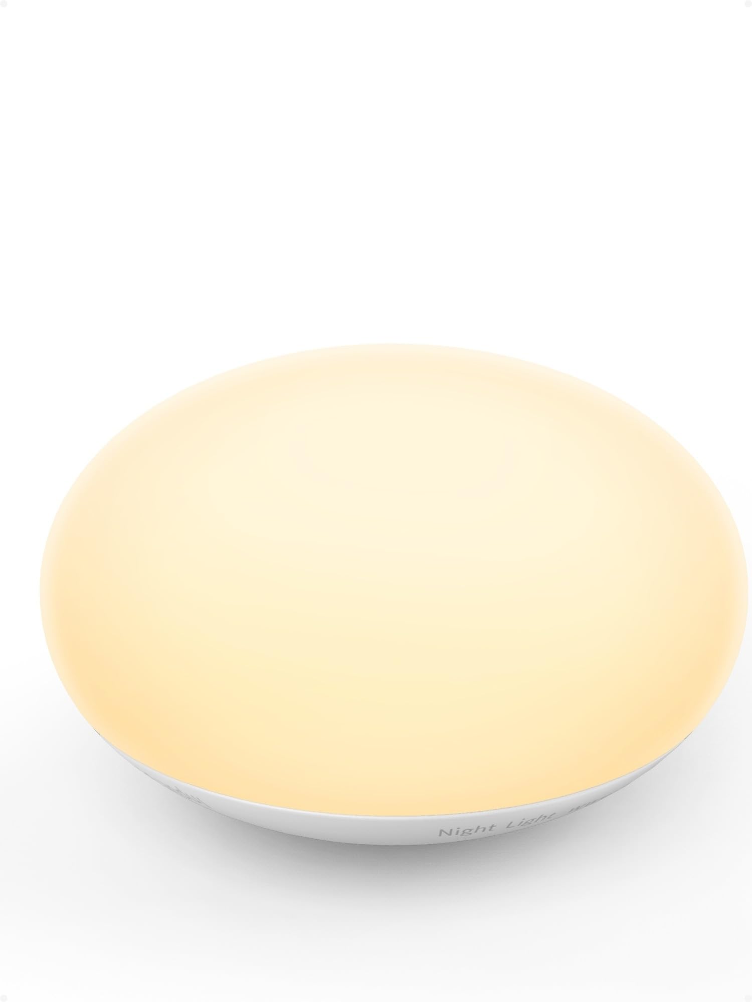 Photo 1 of EASZZZ Baby Night Light, Nursery Night Lamp for Breastfeeding, Soft BPA Free Silicone Touch Night Lamp, Eye Caring, Easy Flip Design, Stepless Dimming, 1-Pack