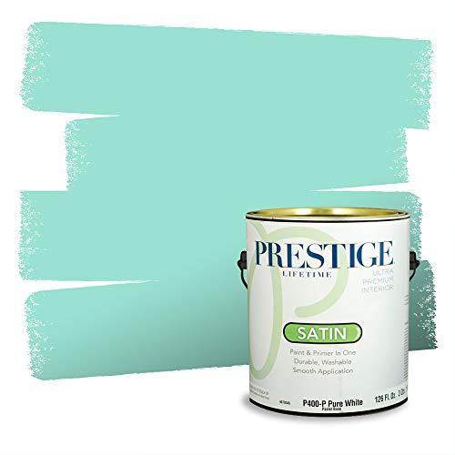 PRESTIGE Paints Interior Paint and Primer In One, 1-Gallon, Satin,