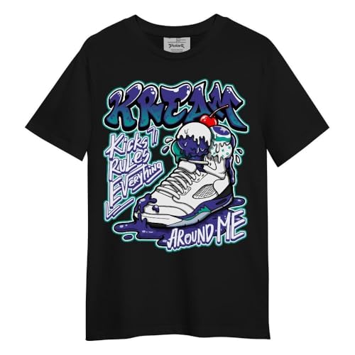 Dunkare Shirt to Match Retro Grape 5s - Been Different Drippin3