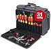 Produktbild Wiha Werkzeug Set Service-Techniker 30-tlg. inkl. Tasche I Werkzeugsatz für Elektriker I VDE (43879)