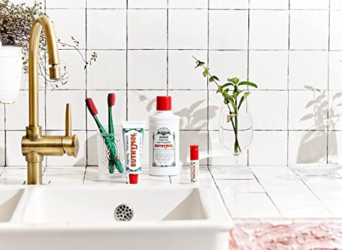 Euthymol] Classic Toothbrush, Large - (4 Pack) Full Head, Soft Bristle Triple Curve Manual Toothbrush For Maximum, Efficient Cleaning And Sensitive Gums And Teeth #TOP4