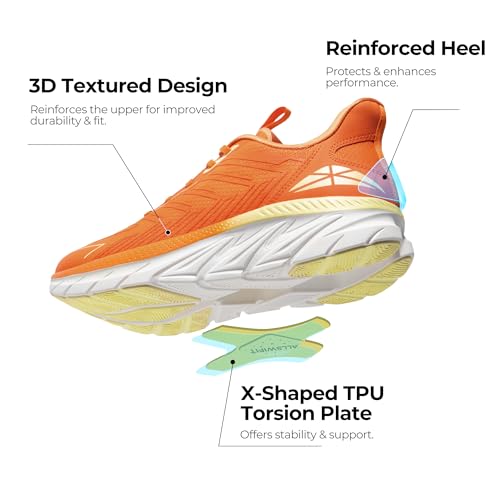 Image of ALLSWIFIT Mens Slip On Walking Shoes Running Sneakers | Comfortable, Tennis, Breathable, Non Slip, Cushion, Lightweight, Athletic, Gym, Workout, Cross Training, Fashion