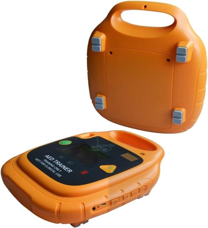AED Trainer XFT-120C+ Kit de formation de premiers soins Défibrillateur Machine d'enseignement CPR Unité de premiers soins Commandes vocales Anglais Français Espagnol Allemand Néerlandais Danois