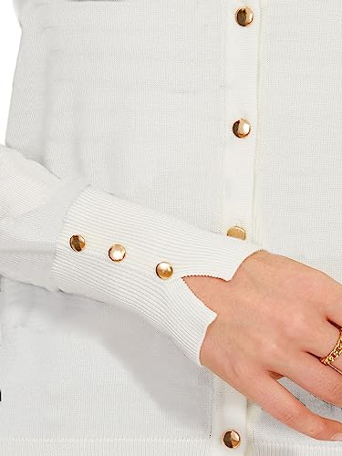 Image of Spicy Sandia Womens Cardigan Sweaters Lightweight Button Up Crewneck Dressy Casual Trendy Spring Sweater Jackets
