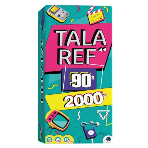 PANDOR GAMES TALAREF - Jeu de Quiz / Culture Générale / Questions / Ambiance - Années 90-2000 - Version Française