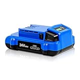 TenHutt 【Upgrade】 3.0Ah Replace Battery for Kobalt 24V Battery MAX KB624-03 KB524-03 KB424-03 KB224-03 KB124-03 0673802 Cordless Tools Lithium Ion Battery