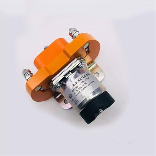 Contacteur CC ZJ200A 72V 200A normalement ouvert pour circuits de puissance