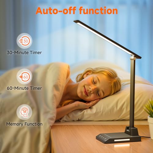 ShineTech-LED-Desk-Lamp-for-Home-Office-Dimmable-Desk-Light-with-USB-C-Charging-25-Modes-Brightness-and-Colors-Eye-Caring-Foldable-Reading-Light-Table-Lamp-for-Study-Nightstand