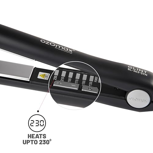 Image of OZOMAX GLINT PROFESSIONAL HAIR STRAIGHTENER
