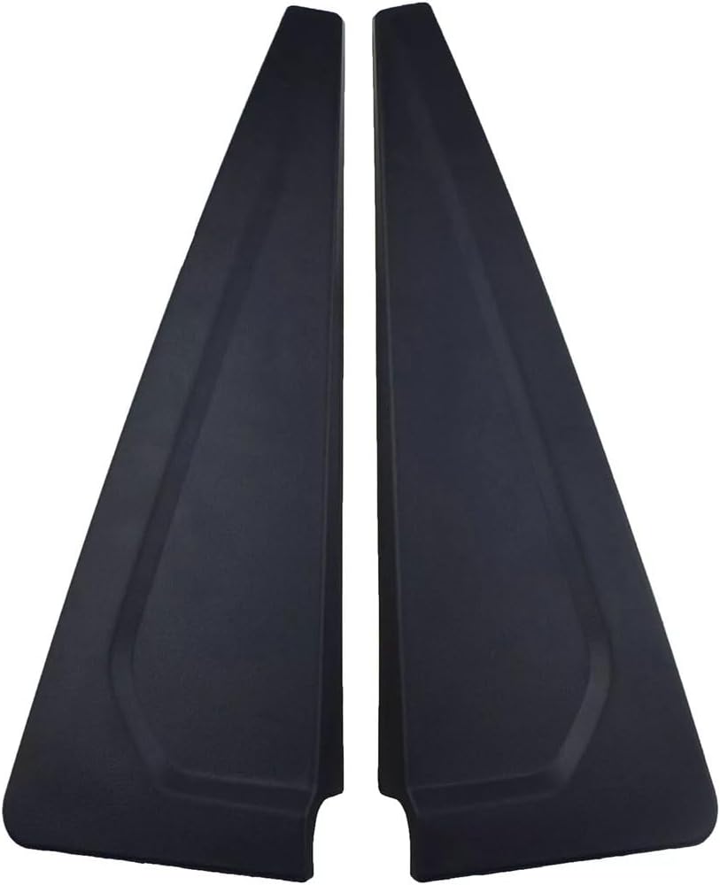 2Pcs Exterior Rear Door Panel Molding Trim Replacement Set for 2004-2011 Chevrolet Aveo 96585539 96585538