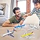 GVMJHYK Flugzeug Modelle Flugzeug Spielzeug Legierung Pull Back Spielzeug für Jahre alte Jungen Mädchen, Kinder Spielfahrzeuge für Kinder Geburtstagsgeschenk (A)