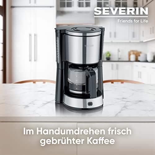 SEVERIN Kaffeemaschine, aromatischer Kaffee mit dem Kaffeebereiter für bis zu 10 Tassen, Filterkaffeemaschine mit… – Bild 4