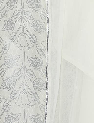 Image of GoSriKi Women's Cotton Blend Printed Straight Kurta, Pant & Dupatta (Shopping-GO)