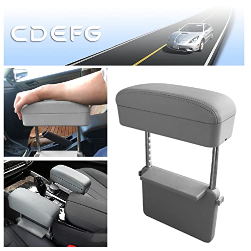 Image of CDEFG Car Armrest Support Elbow Rest Pad Armrest Extender Console Storage Organizer Universal Fit for Most Cars