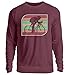 Bicyclette Cycliste Rétro Sweatshirt | Course Cycliste Vintage Chandail Unisexe