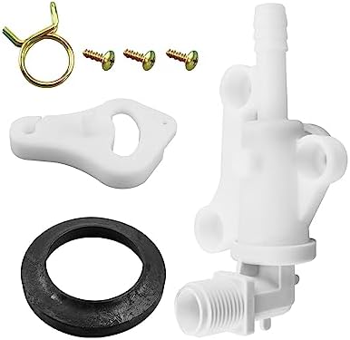 RV Toilet Water Valve Kit - Compatible With Thetford Aqua-Magic Style Lite & Plus - Replacement Parts (1 Or 2 Sets)
