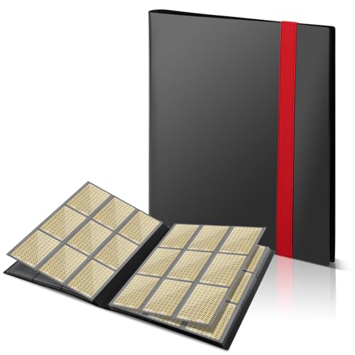 VFANDV Album Cartas, Album Cromos para 360 Cartas, Álbum de