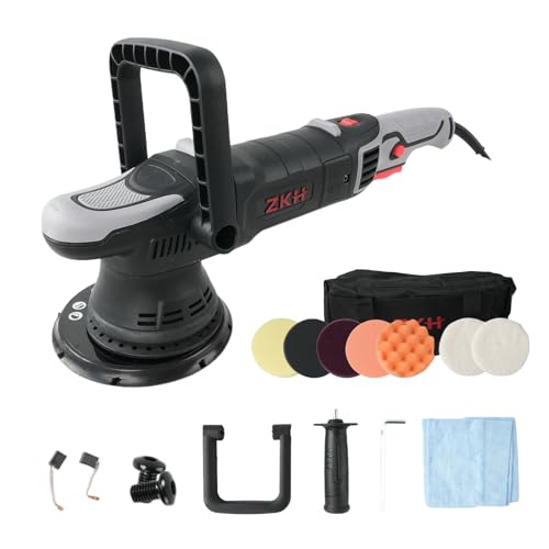 ZKH Buffer Polisher, 6 Inch Car Buffers and Polishers Kit, ...