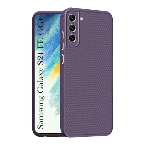Image of Jkobi Back Cover Case for Samsung Galaxy S21 FE 5G (Liquid Silicone | Side Grip | Camera Protection)