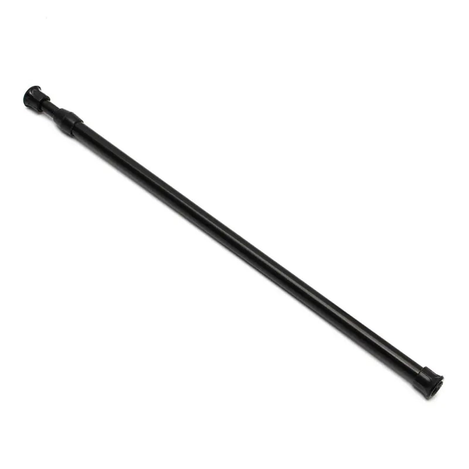 Tension Rod Extendable Black Adjustable Spring Tension Rod Rail Pole Window Curtain Shower Wardrobe Bathroom Products(White 55 to 90cm)