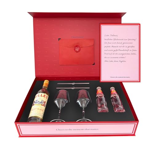 Wildberry Geschenkset mit Lillet Blanc f&uuml;r Frauen & M&auml;nner